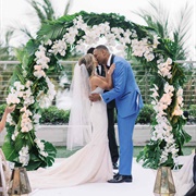 Floral Arch for Wedding Ceremony