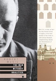 The Man Without Qualities Volume I (Robert Musil)