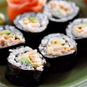 Chipotle Cheddar Sushi