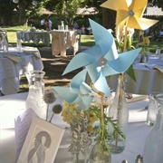 Pinwheels in Centerpieces