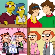 Cartoon Married Couples Looks Like Siblings