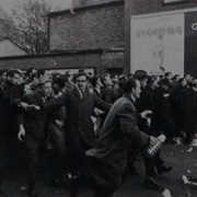 Fans Rush to Buy Tickets for Football (Tony Eyles)