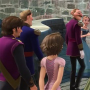 Flynn Rider and Rapunzel in Frozen