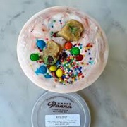 Rainbow Meringue Dollop Sundae