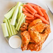 Wings With Carrots