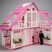 Barbie Dream House (1980s A-Frame)