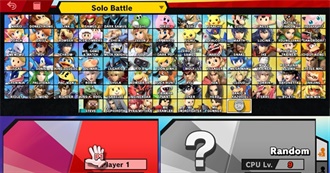 Super Smash Bros. Fighters