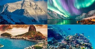 World Top 50 Natural Attractions