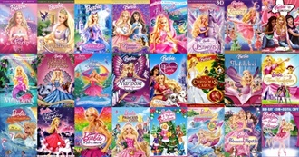 Complete List of Barbie Movies!