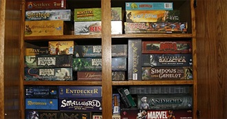 Games Most Voted for on Board Game Geek