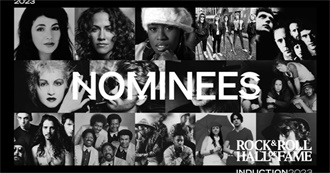 Rock N Roll Hall of Fame 2023 Nominations