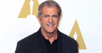 Mel Gibson Filmography (2018)