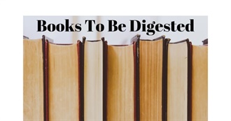 Books to Be Digested- Nonfiction