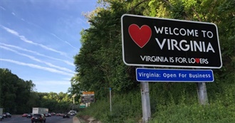 Towns and Places in Virginia