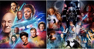 Every Star Wars and Star Trek Show and Movie