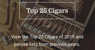 Cigar AFIcionado Top 25 (2019)