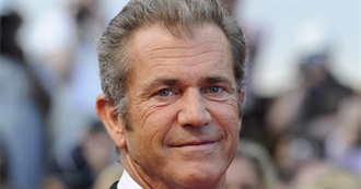 Mel Gibson, Filmography