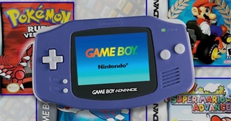 Every Game Boy Advance Game Tom Has Played