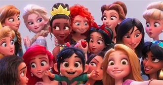 Every Disney Princess Movie as of 2021