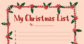 Books on the Christmas Wishlist