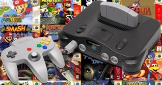 All North America Released N64/GC Games