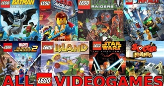 Every Single Lego Video Game Ever Made