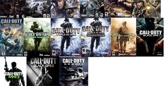 All of the Call of Duty Games Ever Out