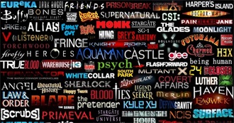 List of TV Shows SC Has Watched