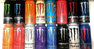 All Monster Flavors April 2021