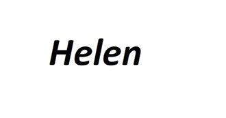 10 Well Known People Named Helen