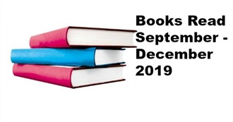 Books Debbie Has Read (September - December 2019)