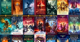 Rick Riordan Books (Mythology Only)