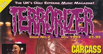 Albums Reviewed in Terrorizer #2 (November 1993)