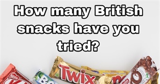 How Many British Snacks Have You Tried?