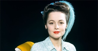 Olivia De Havilland Movieography