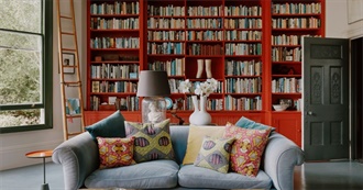 E Can See Lots of Books From Her Sofa…Here They Are!