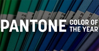 Pantone Colors of the Year (2000-2024)