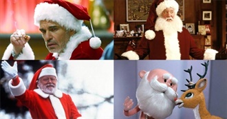 Henry S. Favorite Top 10 Versions of Santa Claus