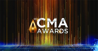 55th Annual Country Music Association Awards Wiiners