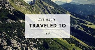 Erlinga&#39;s &#39;Traveled So Far&#39; List