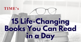 TIME&#39;s 15 Life-Changing Books You Can Read in a Day