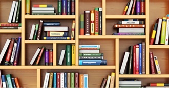 Books on Cathlyn&#39;s Living Room Bookshelf