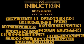 Rock and Roll Hall of Fame Inductees (Class of 2021)