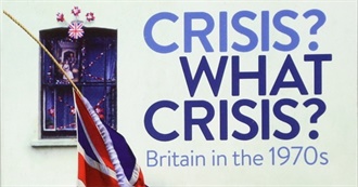 Media Mentioned in Alwyn Turner&#39;s &quot;Crisis? What Crisis?&quot;