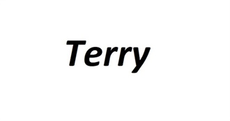 20 Well Known People Named Terry