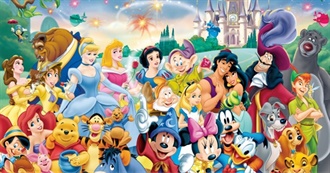 245 Disney Characters