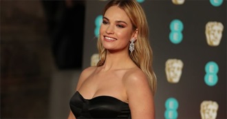 Lily James Filmography (June 2018)