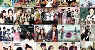 How Many of These K/J/C Dramas and Movies Have You Watched?