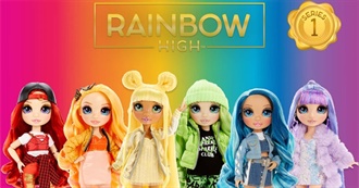 Every Rainbow High Doll