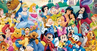 Disney Characters List